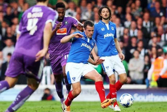 Pompey skipper Michael Doyle Picture: Joe Pepler