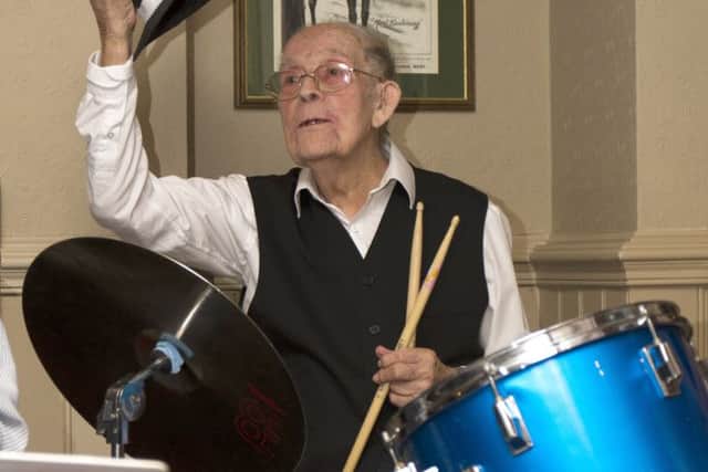 Ron Newman from Havant has been playing the drums since he was nine