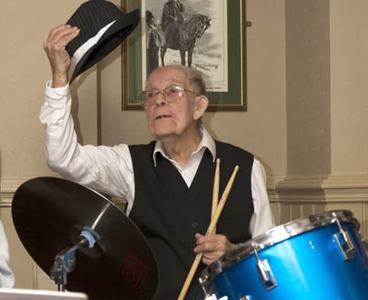 Ron Newman from Havant has been playing the drums since he was nine