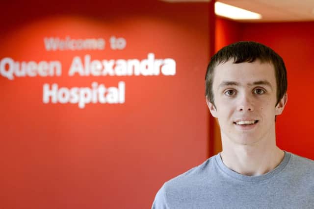 Ben Gray  Picture: Portsmouth Hospitals NHS Trust