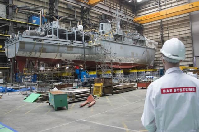 HMS Brocklesby at Portsmouth Naval Base Picture: BAE Systems