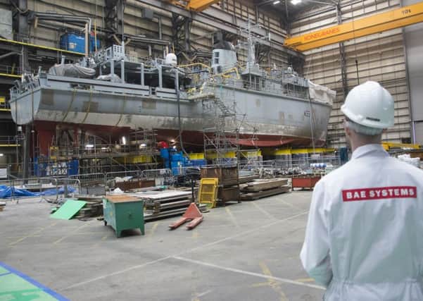 HMS Brocklesby at Portsmouth Naval Base Picture: BAE Systems