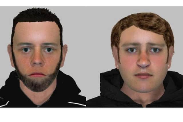 E-fits released after caustic soda thrown in man's face in Lee-on-the-Solent