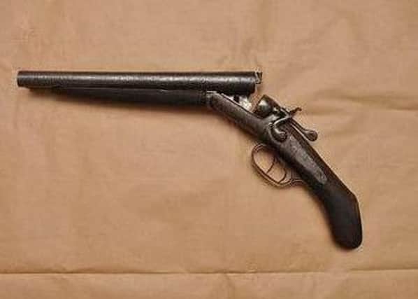 Dean Broadway, 40, of Mablethorpe Road, Paulsgrove has been jailed for five years possessing this gun