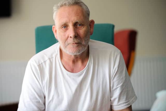Harry Cullen from Waterlooville who was told there would be at least a seven-hour wait in casualty at Queen Alexandra Hospital on Wednesday night Picture: Allan Hutchings (160416-002)