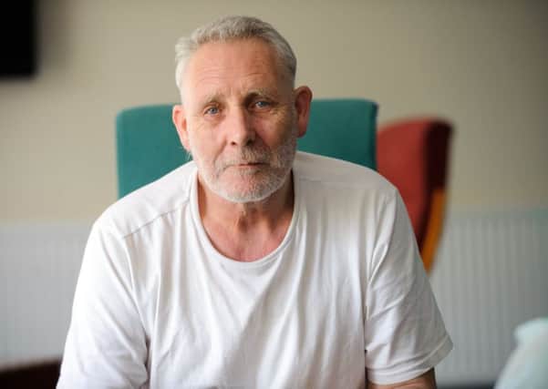 Harry Cullen from Waterlooville who was told there would be at least a seven-hour wait in casualty at Queen Alexandra Hospital on Wednesday night 
Picture: Allan Hutchings (160416-002)