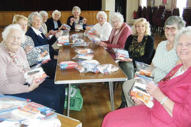 A Mothers Union meeting