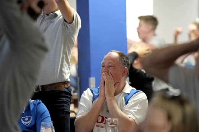 Tension mounts in the Victory Lounge Picture: Paul Jacobs (160254-4)