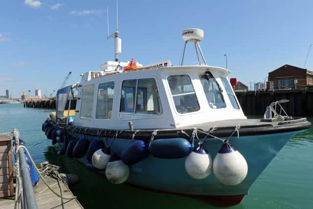 The water taxi that ran betwen Portsmouth and Gosport. at the weekend Picture: Ian Hargreaves (160695-2)