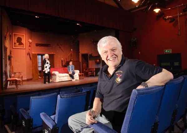 Laurie Noble, chairman of Hayling Island Amateur Dramatic Society, at the Station Theatre
