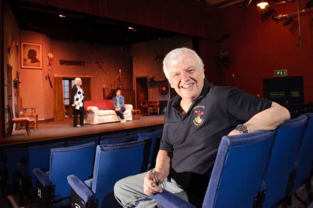 Laurie Noble, chairman of Hayling Island Amateur Dramatic Society, at the Station Theatre