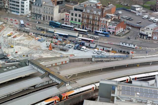 A view of The Hard Interchange from the Emirates Spinnaker Tower.
Picture: Sarah Standing (160626-3886) PPP-160425-162359001