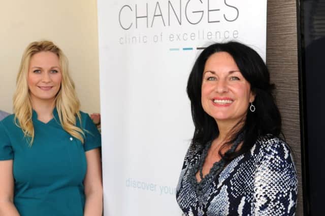 Amy Richardson, left, and Kim Way from Changes Clinic