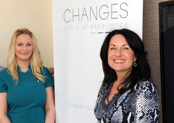 Amy Richardson, left, and Kim Way from Changes Clinic
