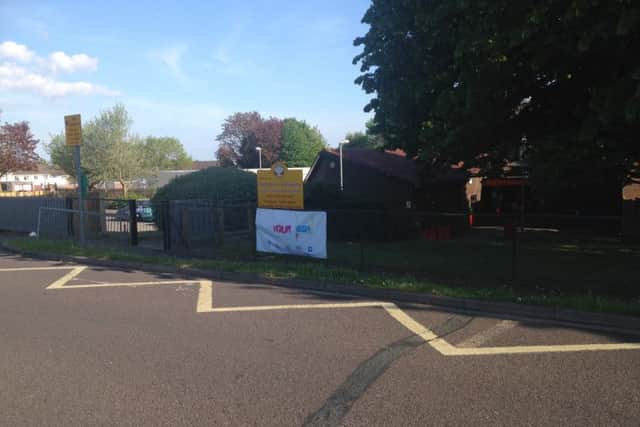 The lollipop lady outside Red Barn Primary School in Portchester left last month and has not been replaced by Hampshire County Council