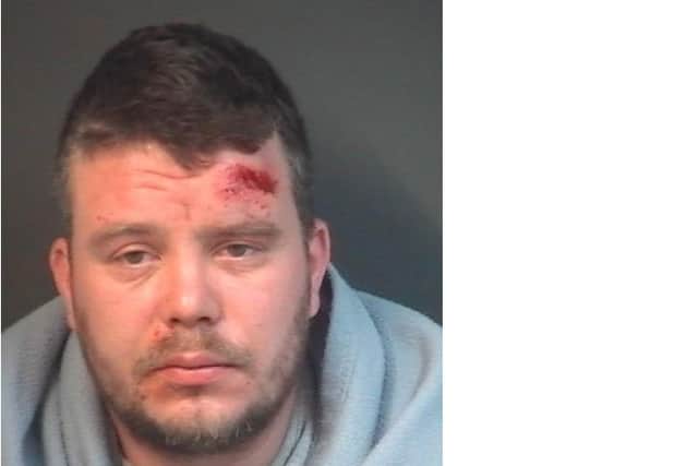 Andrew Miles was jailed for two years and four months for stabbing a man with a screwdriver in Gosport