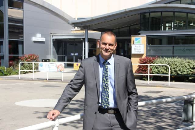Mike Gaston, the principal of South Downs College and the interim principal of Havant College