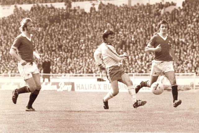 HERO Bobby Stokes scoring the cup final winner 40 years ago