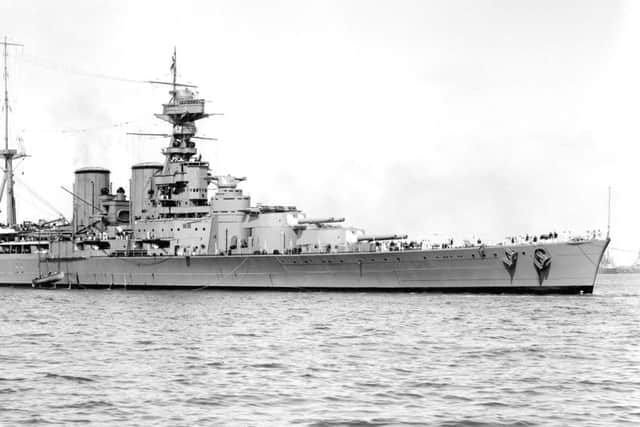 HMS Hood was sunk on May 24, 1941  - an action by the Nazis that left the nation stunned