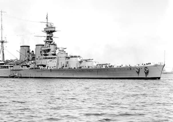 HMS Hood was sunk on May 24, 1941  - an action by the Nazis that left the nation stunned