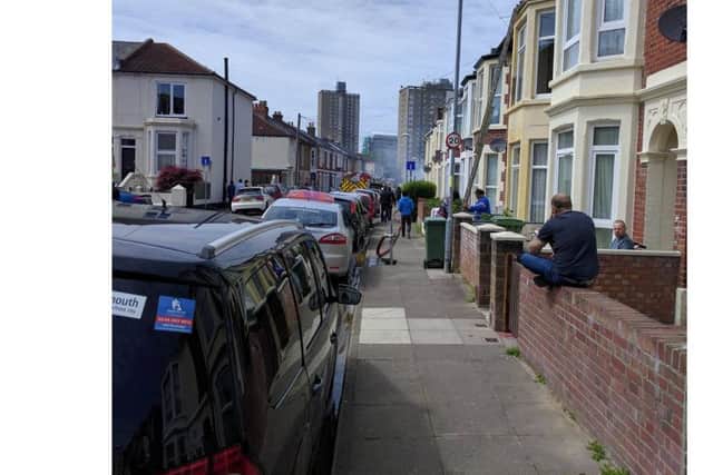 Fire in Montgomerie Road, Southsea, May 20, 2016 Picture submitted by Evangeline Jolliffe-Smith