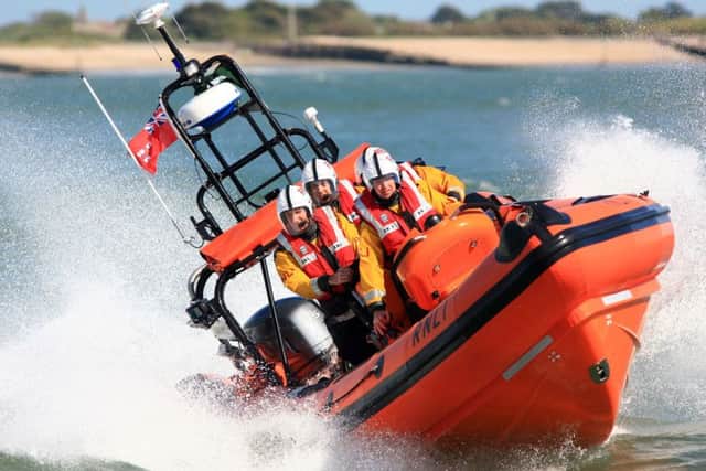 Hayling Island RNLI crew Picture: Andrew Filipinski