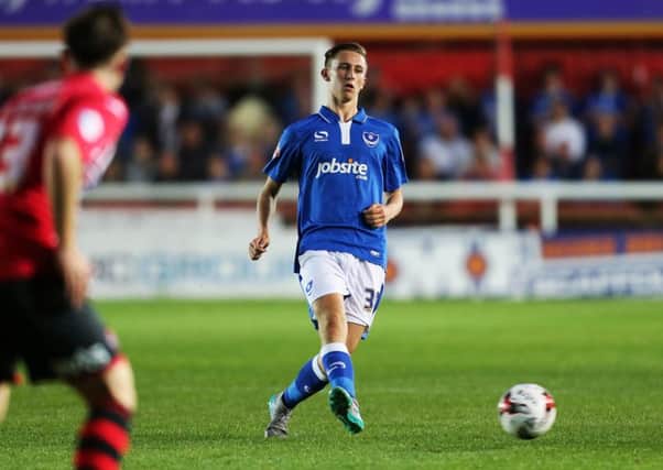 Pompey youngster Adam May    Picture: Joe Pepler