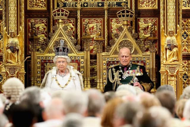 The state opening of parliament in the House of Lords.  Picture: Chris Jackson/PA Wire