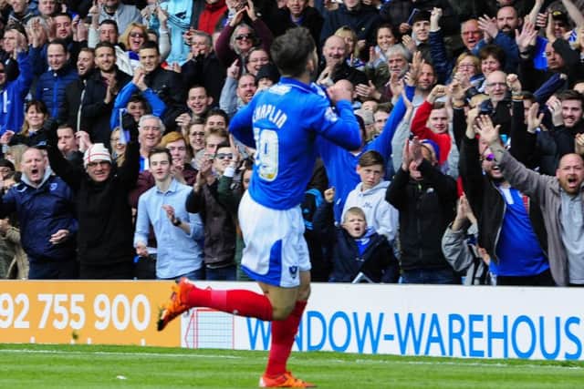 Pompey fans have reason to be cheerful after the clubs season-ticket price announcement Picture: Barry Zee
