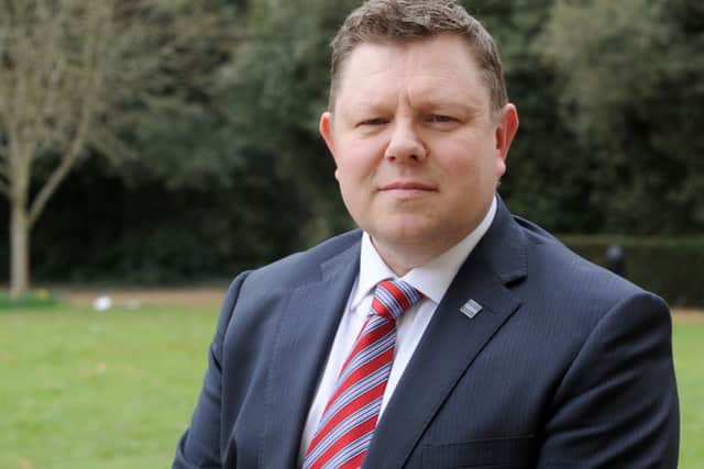 John Apter, chairman of Hampshire Police Federation