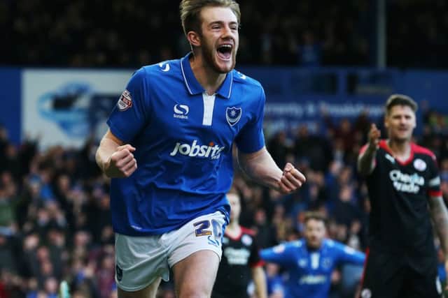 Matt Clarke enjoyed an impressive first season at Fratton Park while on loan from Ipswich