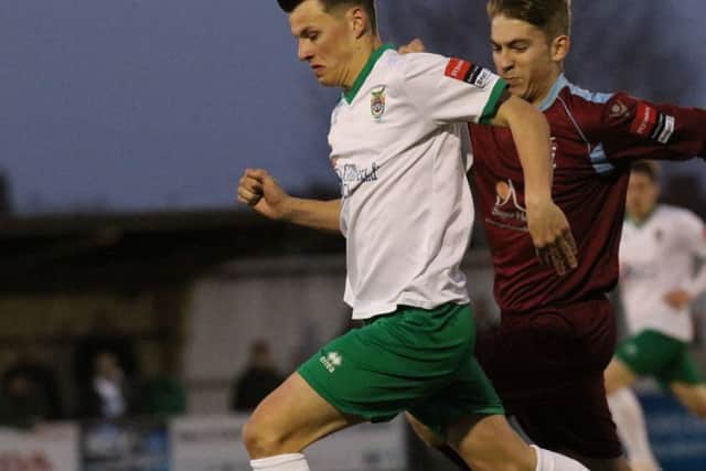 Former Bognor striker Alfie Rutherford Picture: Tim Hale