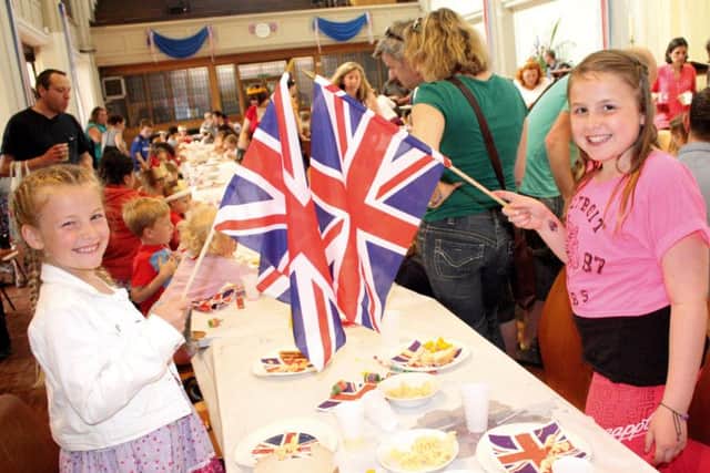 A previous royal street party at St Judes Church.