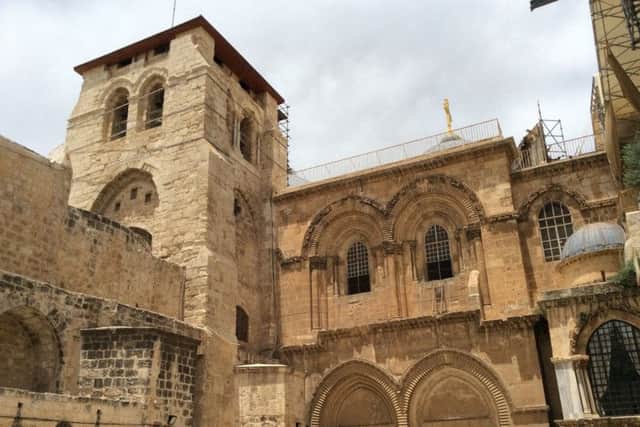 The church of the Holy Sepulchre, Jerusalem