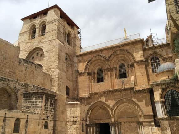 The church of the Holy Sepulchre, Jerusalem