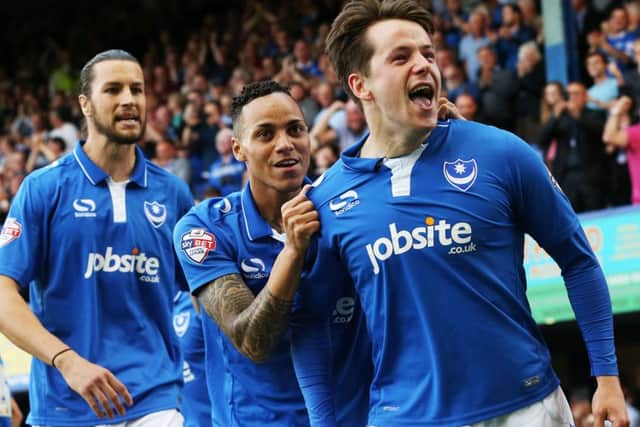Striker Marc McNulty was part of the hired help used by Pompey this season Picture: Joe Pepler