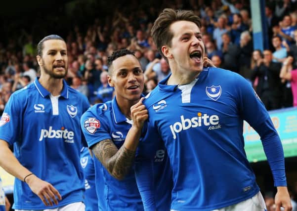 Striker Marc McNulty was part of the hired help used by Pompey this season Picture: Joe Pepler