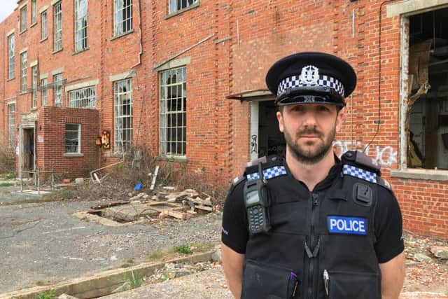 PC Greg Meacham at Fraser Range in Eastney