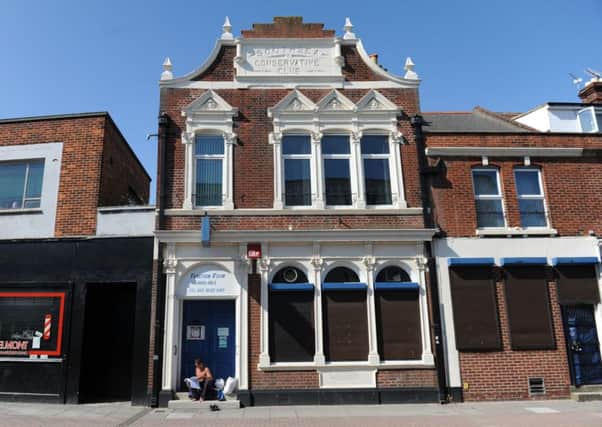 The 
Southsea Conservative Club building in Albert Road, Southsea