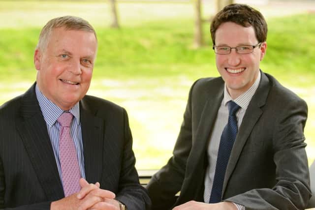 Michael Dyer, Director and Head of Business Law (left) with Stephen Ryde-Weller, new Head of Verisona Laws Corporate & Commercial team.
Picture: Allan Hutchings Photography