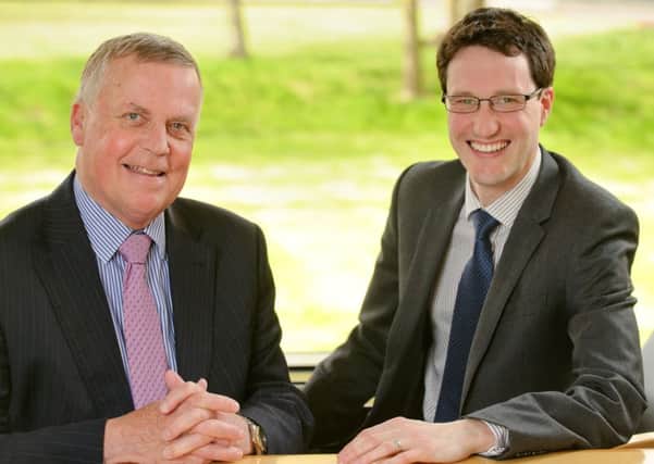 Michael Dyer, Director and Head of Business Law (left) with Stephen Ryde-Weller, new Head of Verisona Laws Corporate & Commercial team.
Picture: 
Allan Hutchings Photography