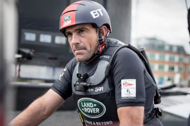 Xabier Fernández joins Land Rover BAR Picture: Harry KH/Land Rover BAR