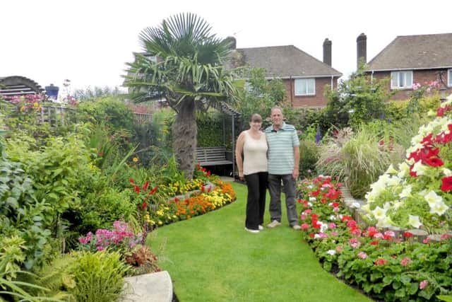 Bloomin' Marvellous 2015 winners Meriel Sprake and Nick Pattenden, from Alexander Grove, Fareham