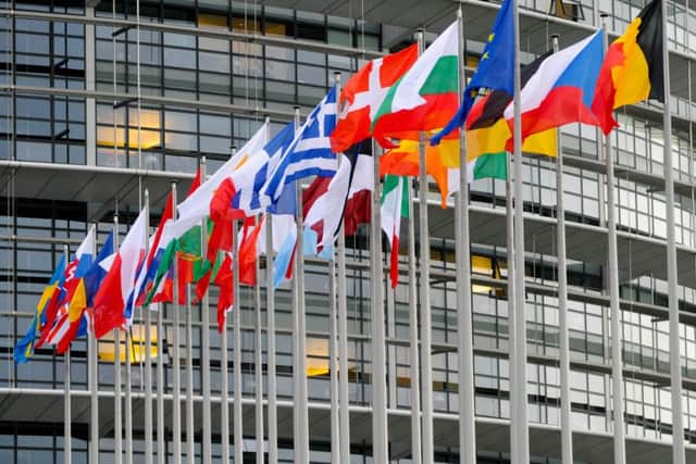 The European Parliament in Strasbourg