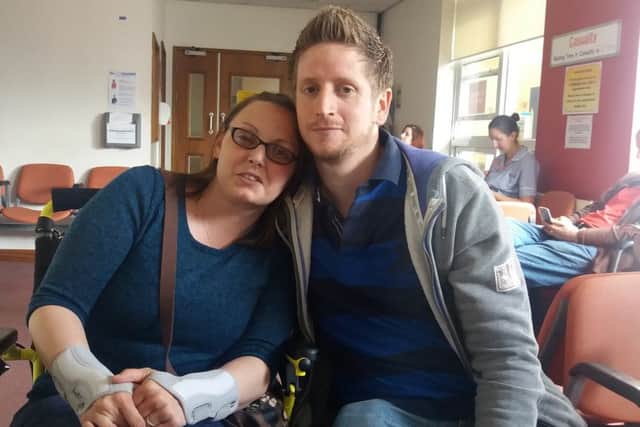 Susanne Stanbury with husband Rob Picture: Portsmouth Hospitals NHS Trust