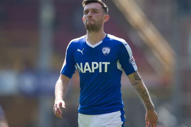 Chesterfield's Jay O'Shea Picture: James Williamson