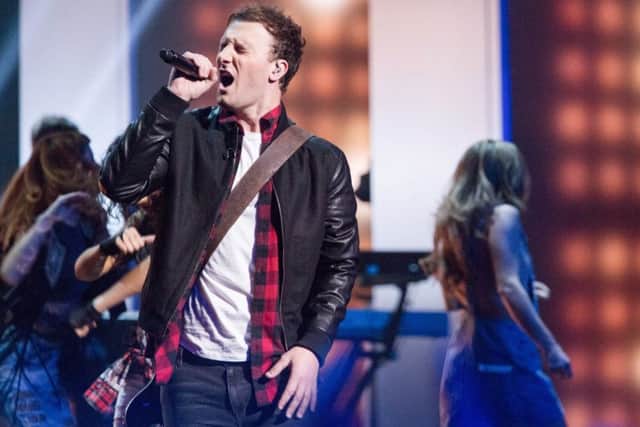 Aaron Middleton, from Southsea, who was the Unexpected Star on Michael McIntyre's Big Show on Saturday, April 28, 2016. Photographer: Gary Moyes BBC One