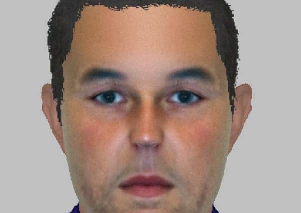 An efit image of the man police are looking for