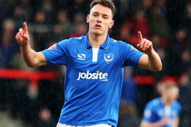 Kal Naismith, along with Adam McGurk and Matt Tubbs, has been transfer-listed by Pompey Picture: Joe Pepler