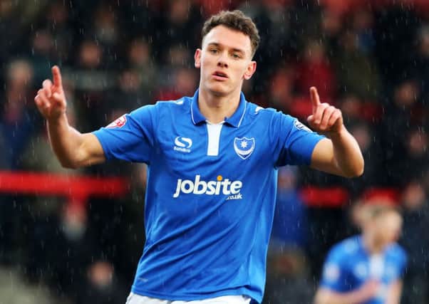 Kal Naismith, along with Adam McGurk and Matt Tubbs, has been transfer-listed by Pompey Picture: Joe Pepler